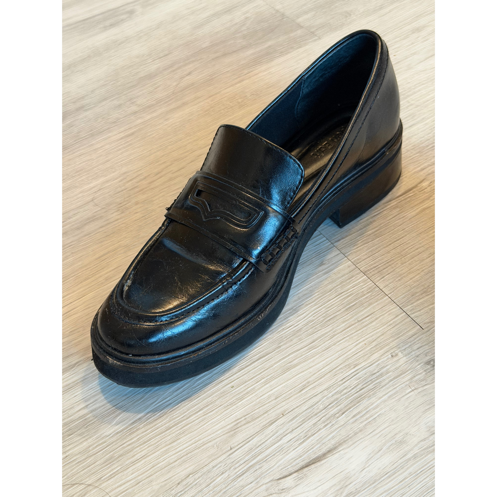 Open Edit Black Loafers - Picture 7 of 7